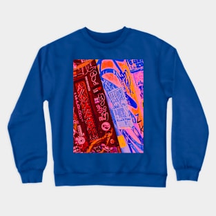 Street Art Fluo Graffiti Tag NYC Crewneck Sweatshirt